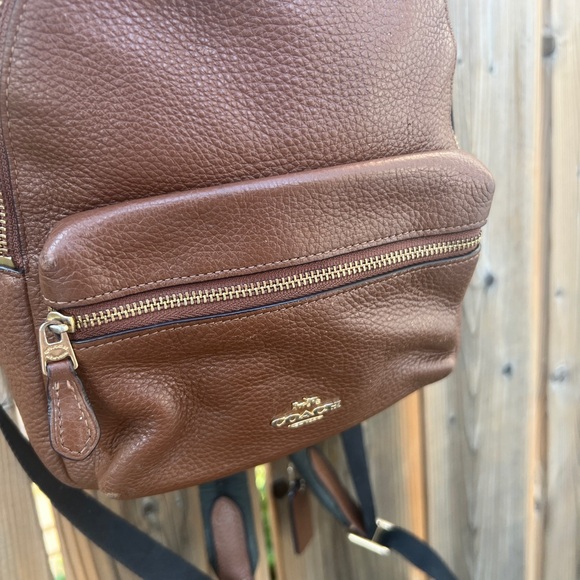 COACH Brown Backback - Picture 8 of 15